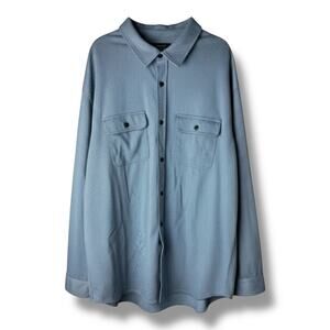 Men's Big & Tall Comfort Soft Shirt - Goodfellow & Co™ - Light Blue - 3XLT